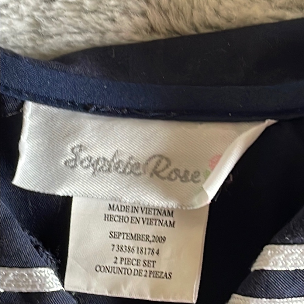 Sophie Rose Blue and White Sailor Collar Sundress SZ 6X
Red Nautical - Picture 2 of 4